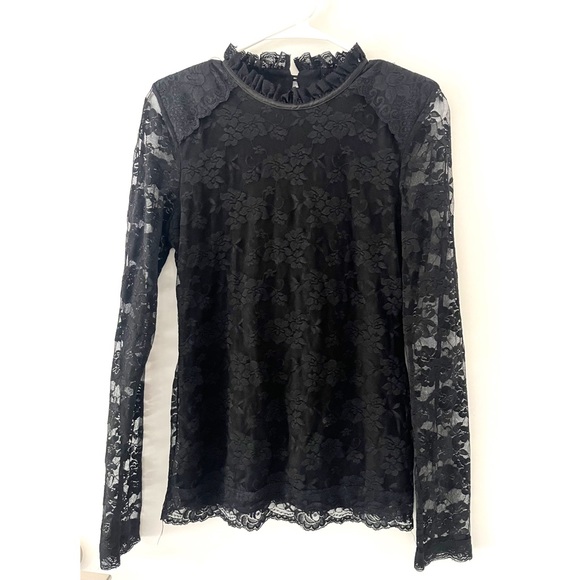 🖤 Lace Blouse (M) - Picture 1 of 3